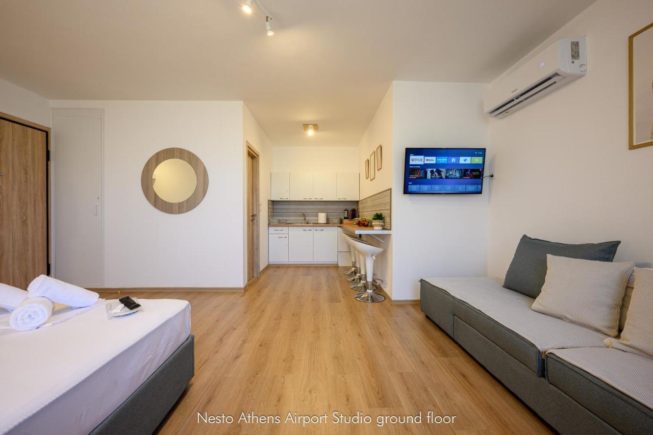 Appartement Nesto Athens Airport Zen à Spáta Extérieur photo